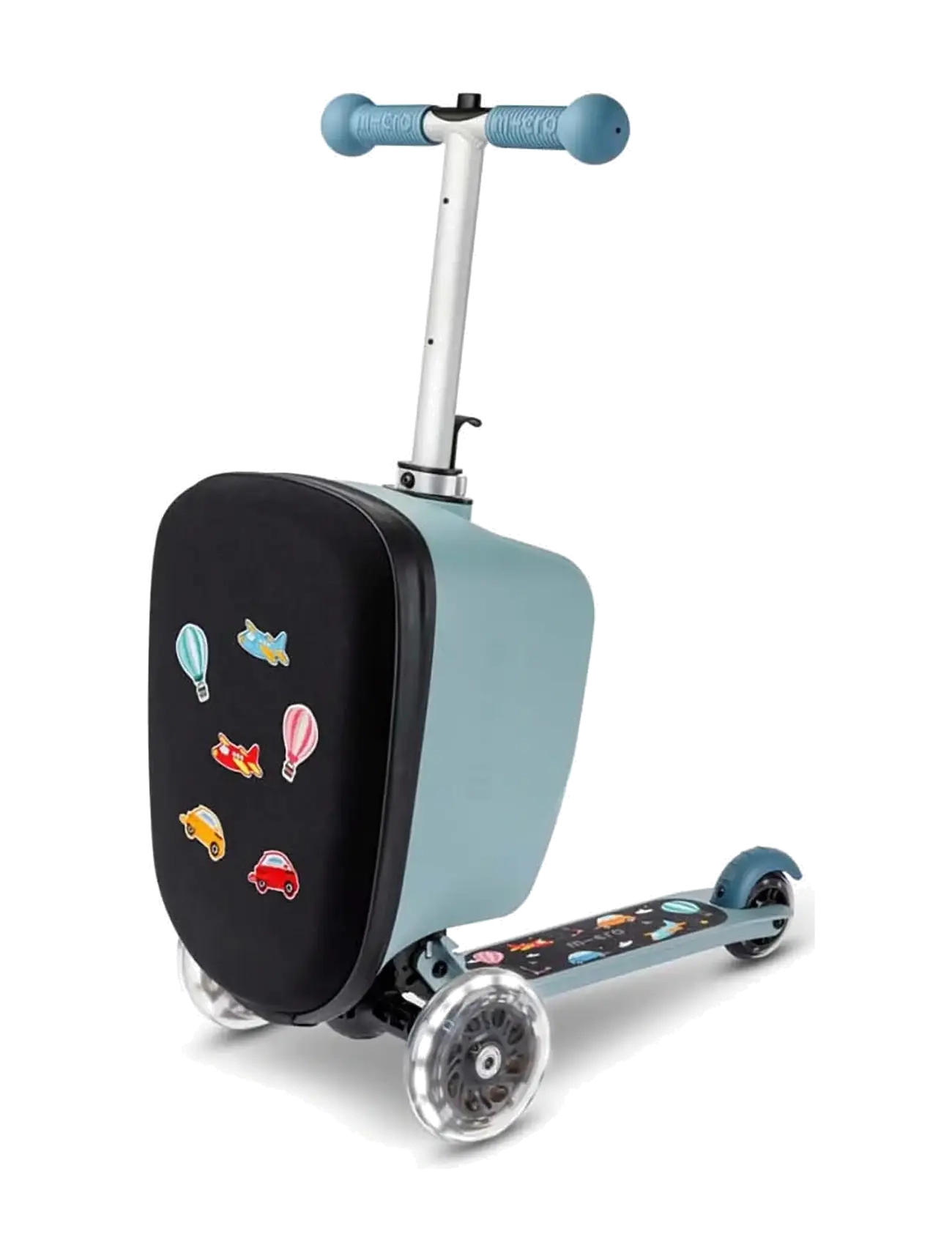 Micro Micro - Luggage Junior Patch & Play - Frosty Blue - Legetøj - FROSTY BLUE / blue