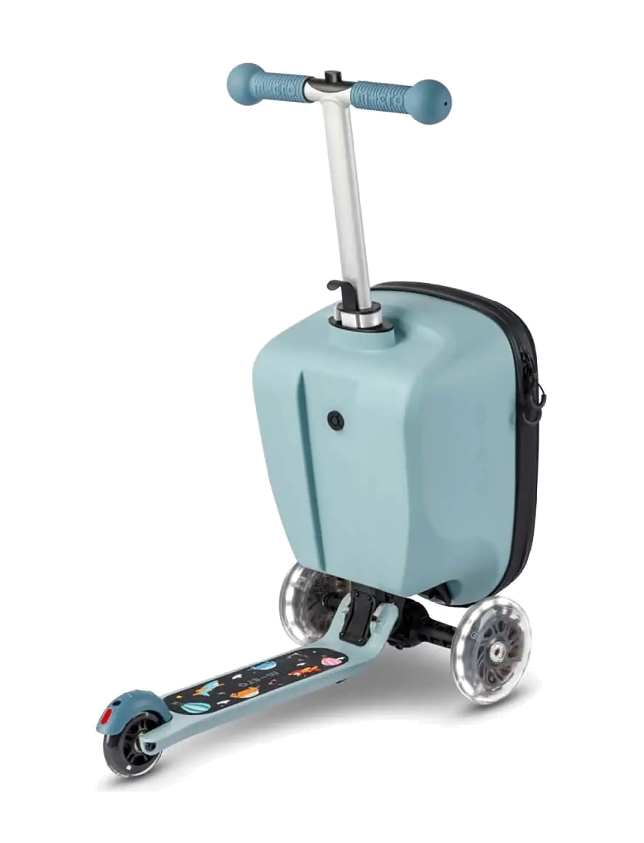 Micro - Micro - Luggage Junior Patch & Play - Frosty Blue - ferða töskur fyrir börn - frosty blue - 4