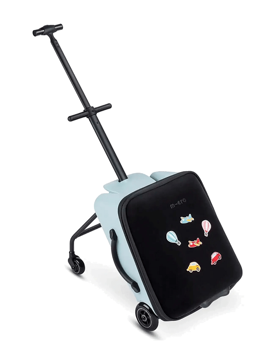 Micro - Micro - Luggage Eazy Ride-On - Frosty Blue - gåbilar - frosty blue - 1