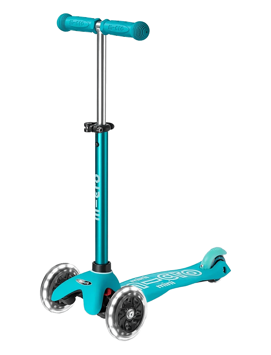 Micro - Micro - Mini Deluxe LED - Aqua - sparkcyklar - aqua - 1