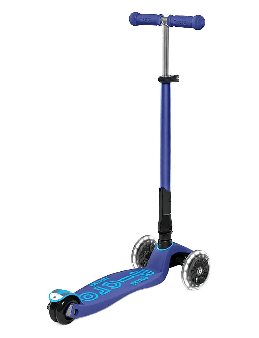 Micro - Micro - Maxi Deluxe Foldable LED - Navy - sparkcyklar - navy blue - 4