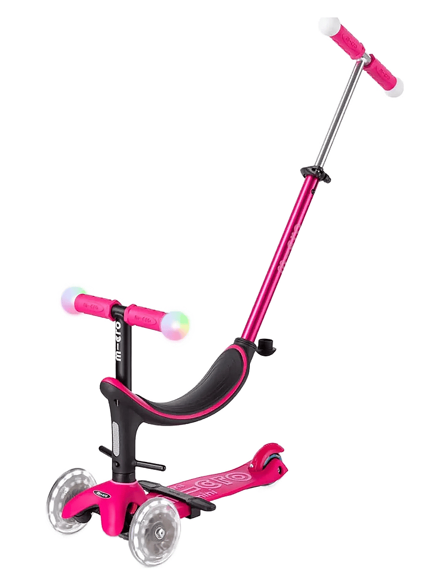 Micro - Micro - Mini2grow Deluxe Magic LED - Pink - løbehjul - pink - 1
