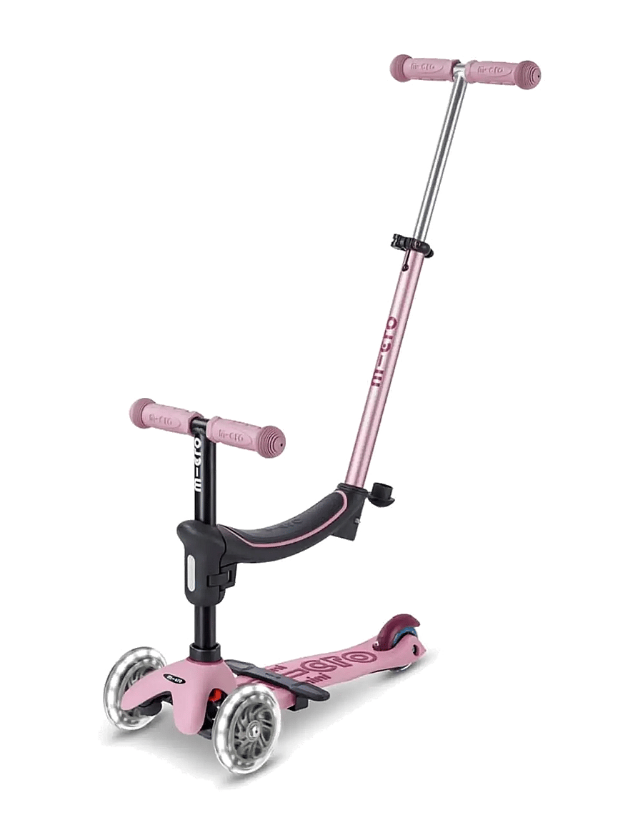 Micro - Micro - Mini Deluxe LED - Rock & Go - Dusty Rose - sparkcyklar - dusty rose - 3