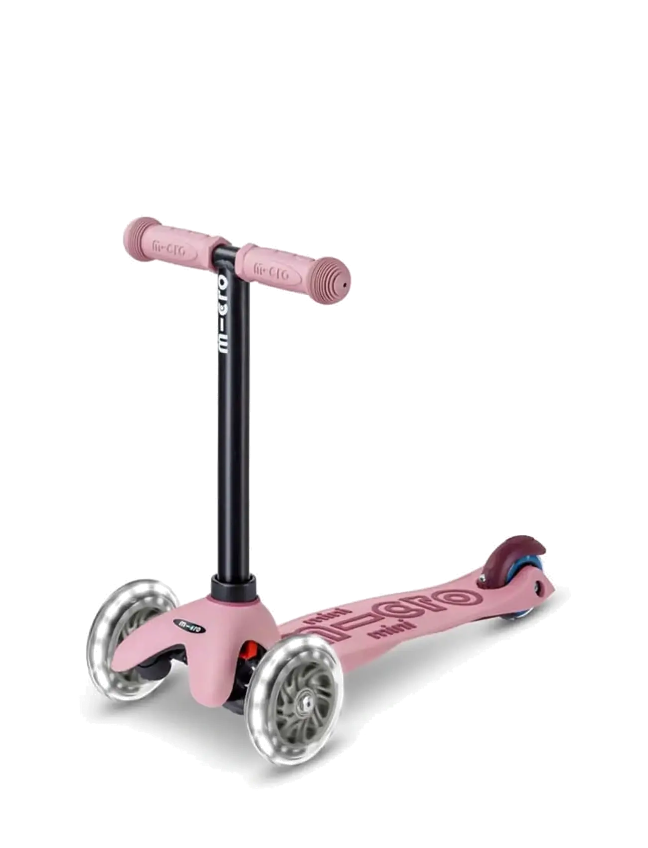 Micro - Micro - Mini Deluxe LED - Rock & Go - Dusty Rose - løbehjul - dusty rose - 5