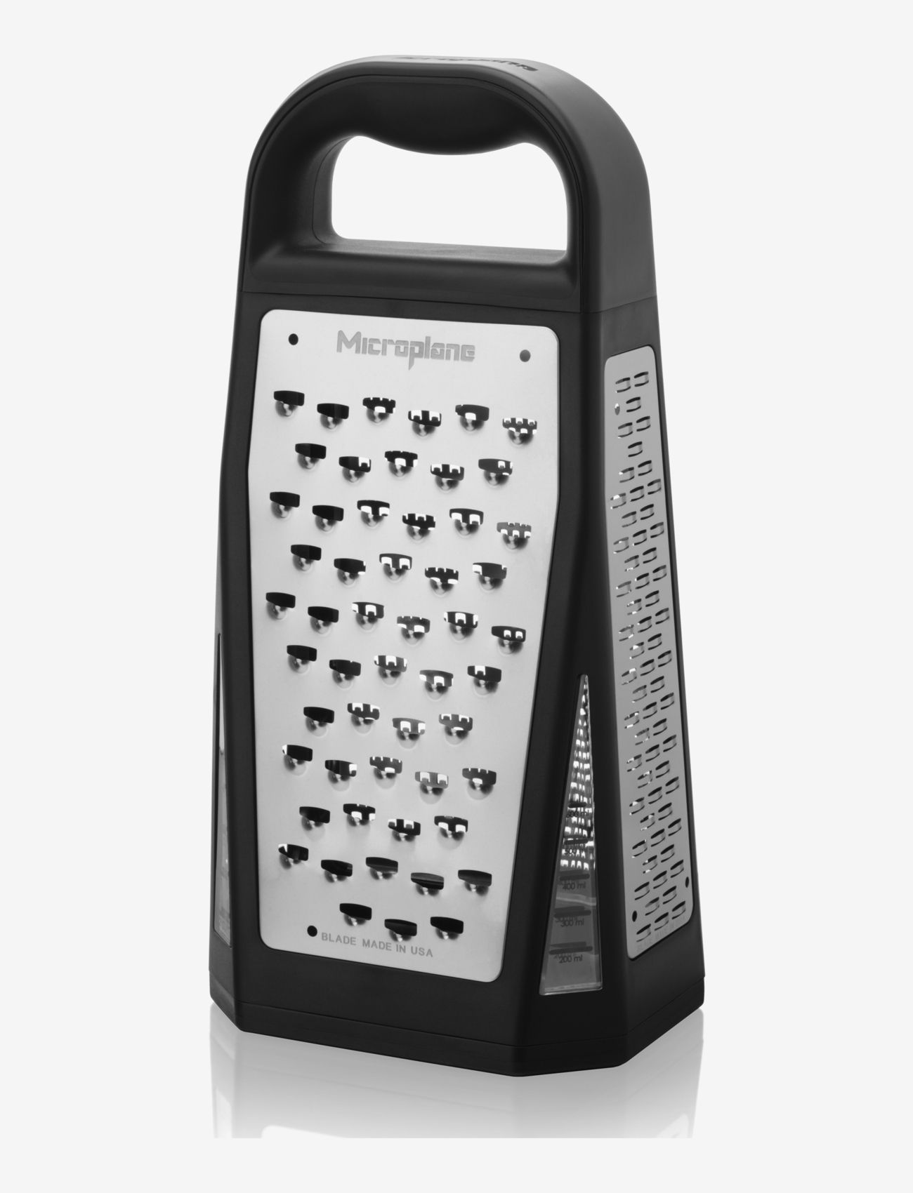 Microplane - Boxrivejern m/opsamling - black - 0