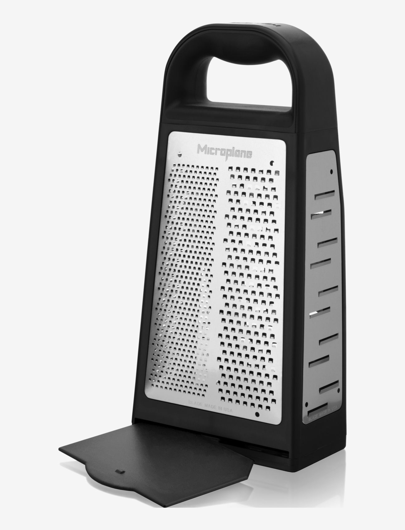 Microplane - Boxrivejern m/opsamling - black - 1