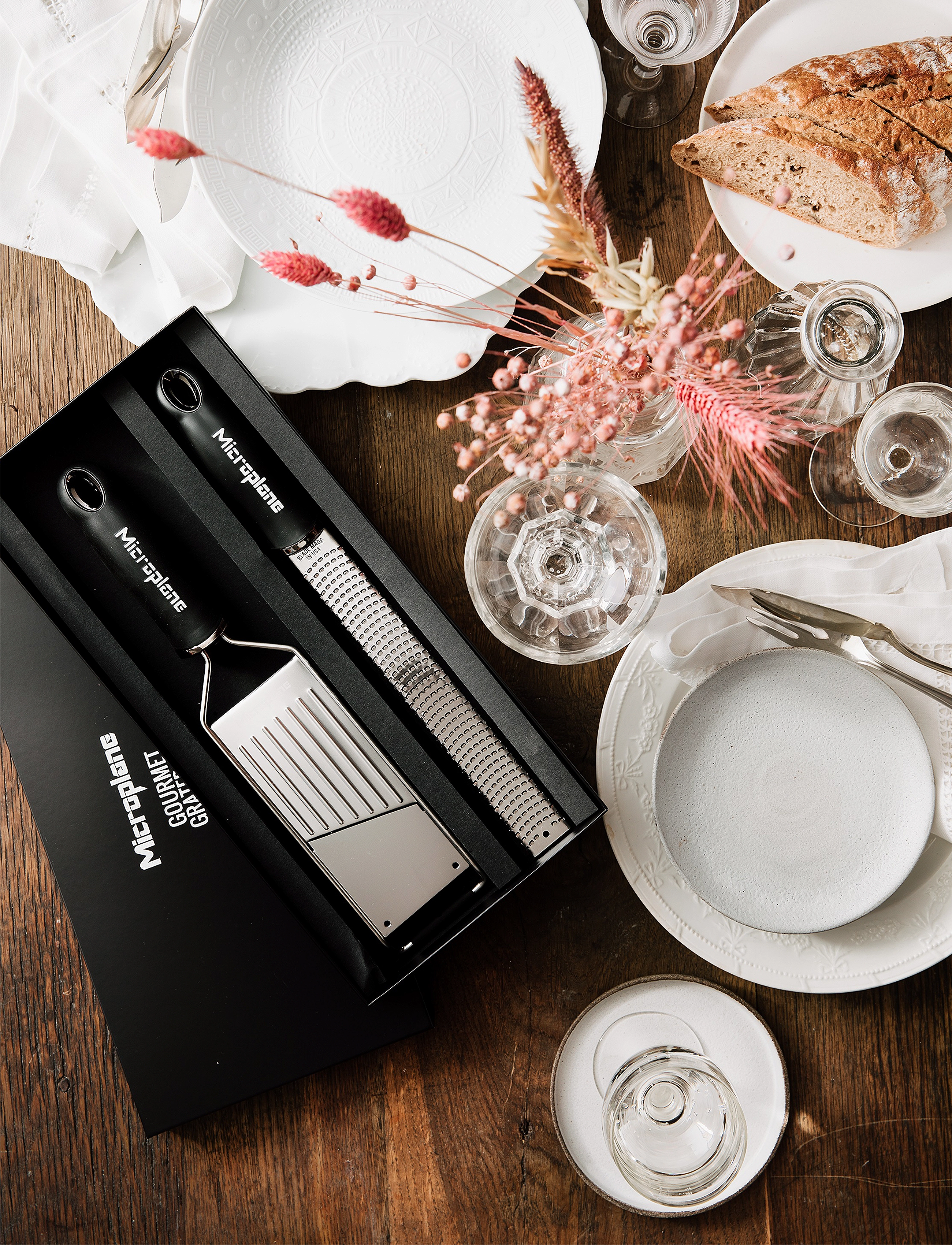 Microplane - Gourmet Grater Set - black - 3