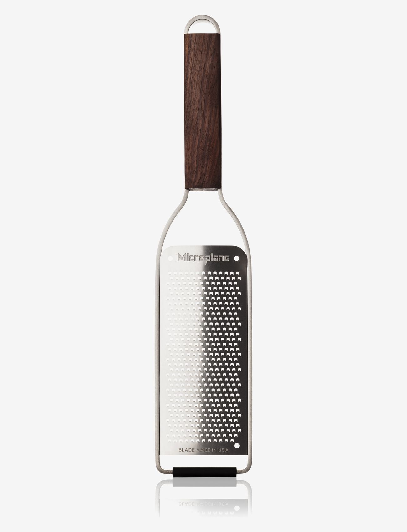 Master Series Fine Grater with Walnut Handle - BROWN