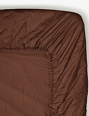 Midnatt - Fitted sheet Cortado - lagner - dark brown - 0