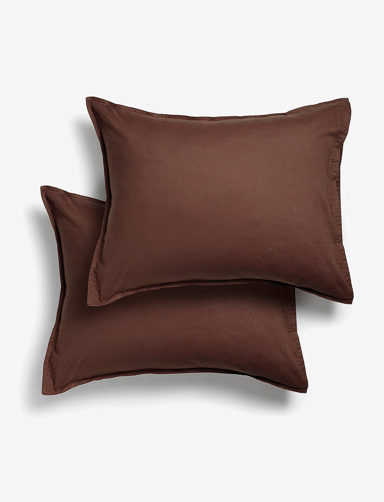 Midnatt - Pillow cover 2 -pack Cortado - shop by price - dark brown - 0