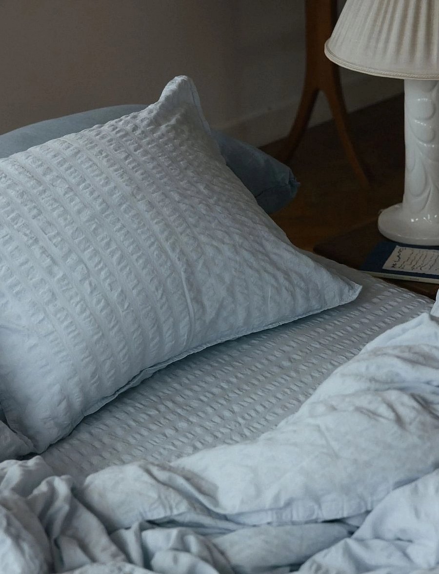 Midnatt - Duvet cover 150x200 Ellie - bettbezüge - greyblue - 0