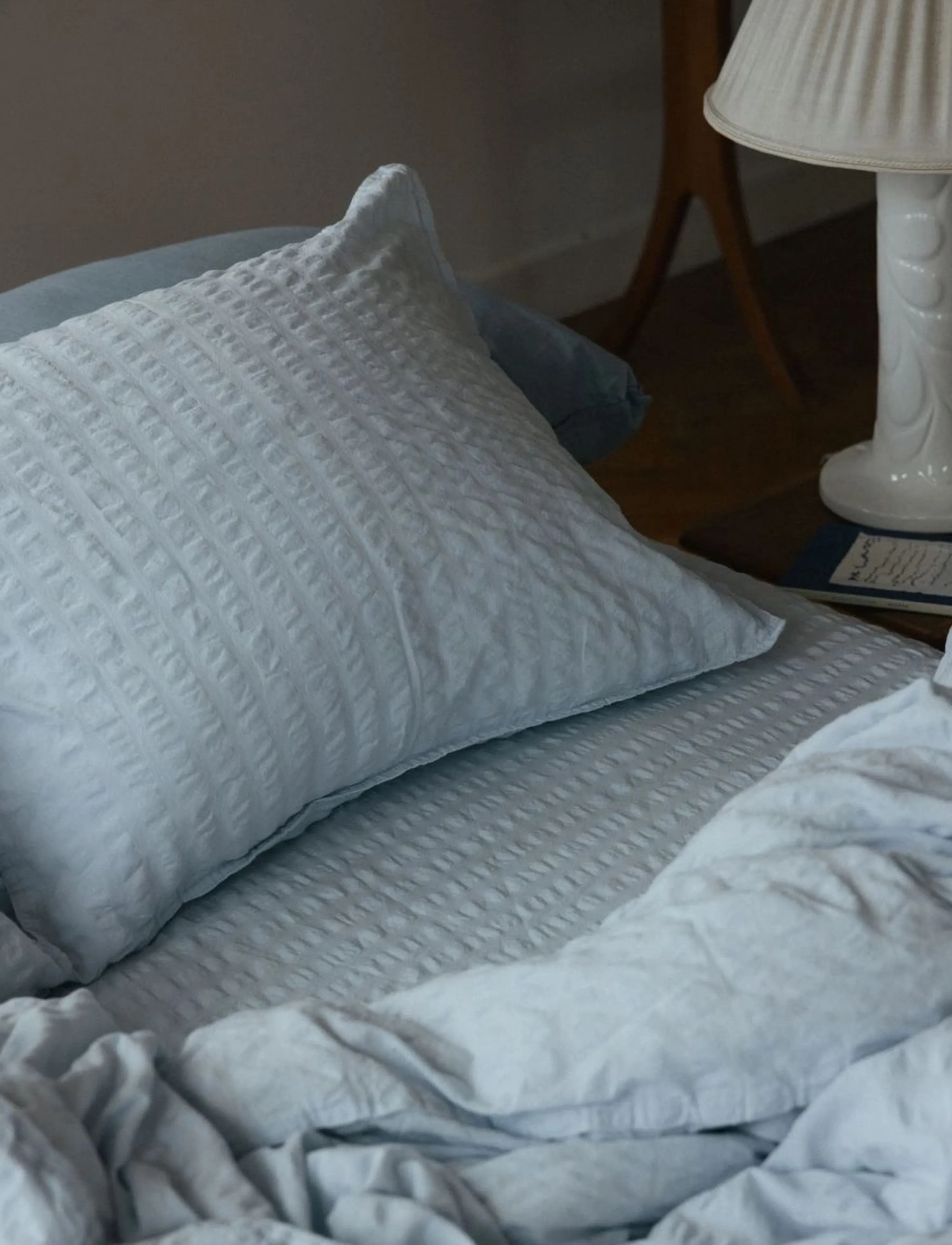 Midnatt Sengetøj Bluey, 160X200 cm, Sleep Time, Blau - Bed Sheets, Kinder