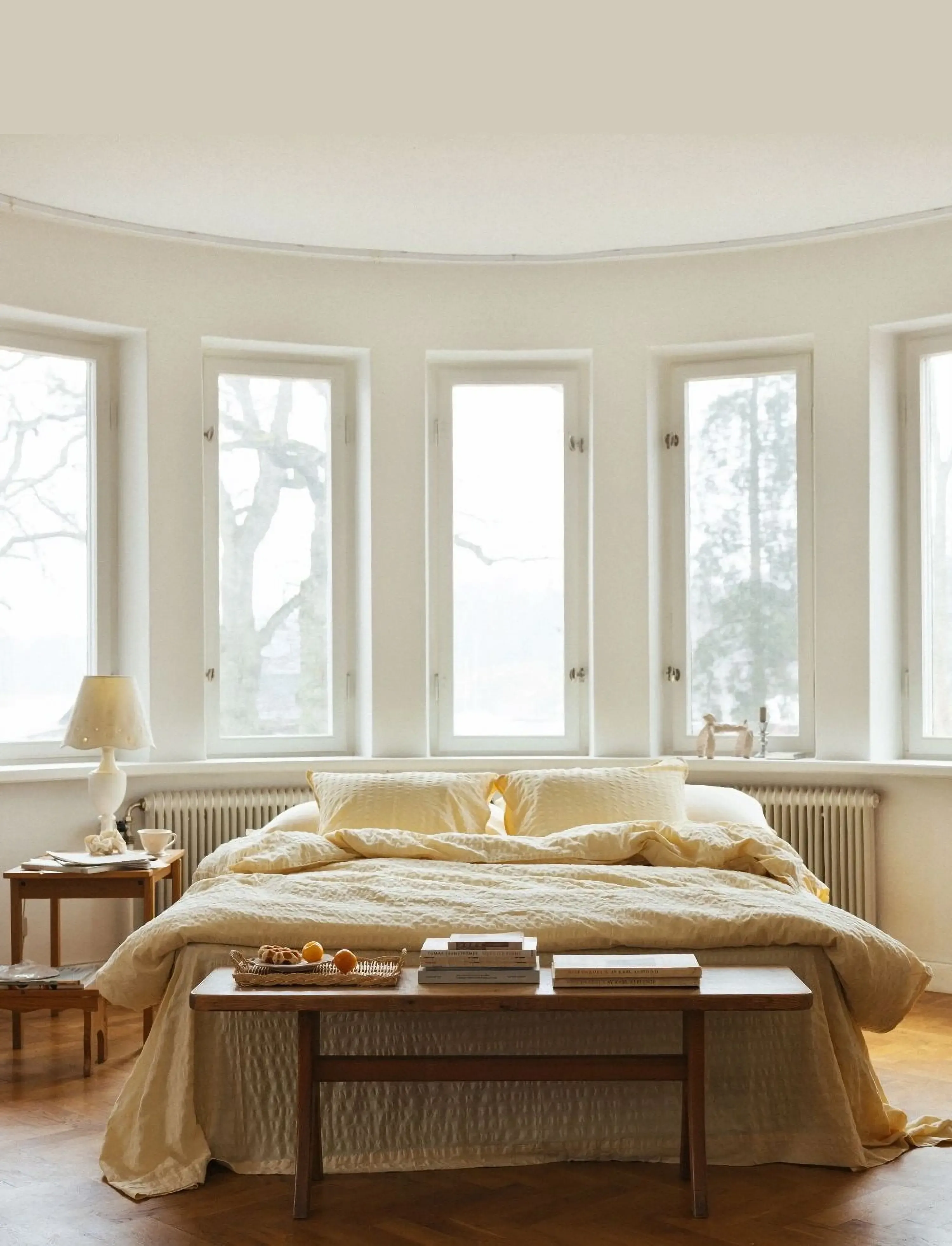 Midnatt - Duvet cover 150x200 Brie - tekikotid - butter yellow - 4