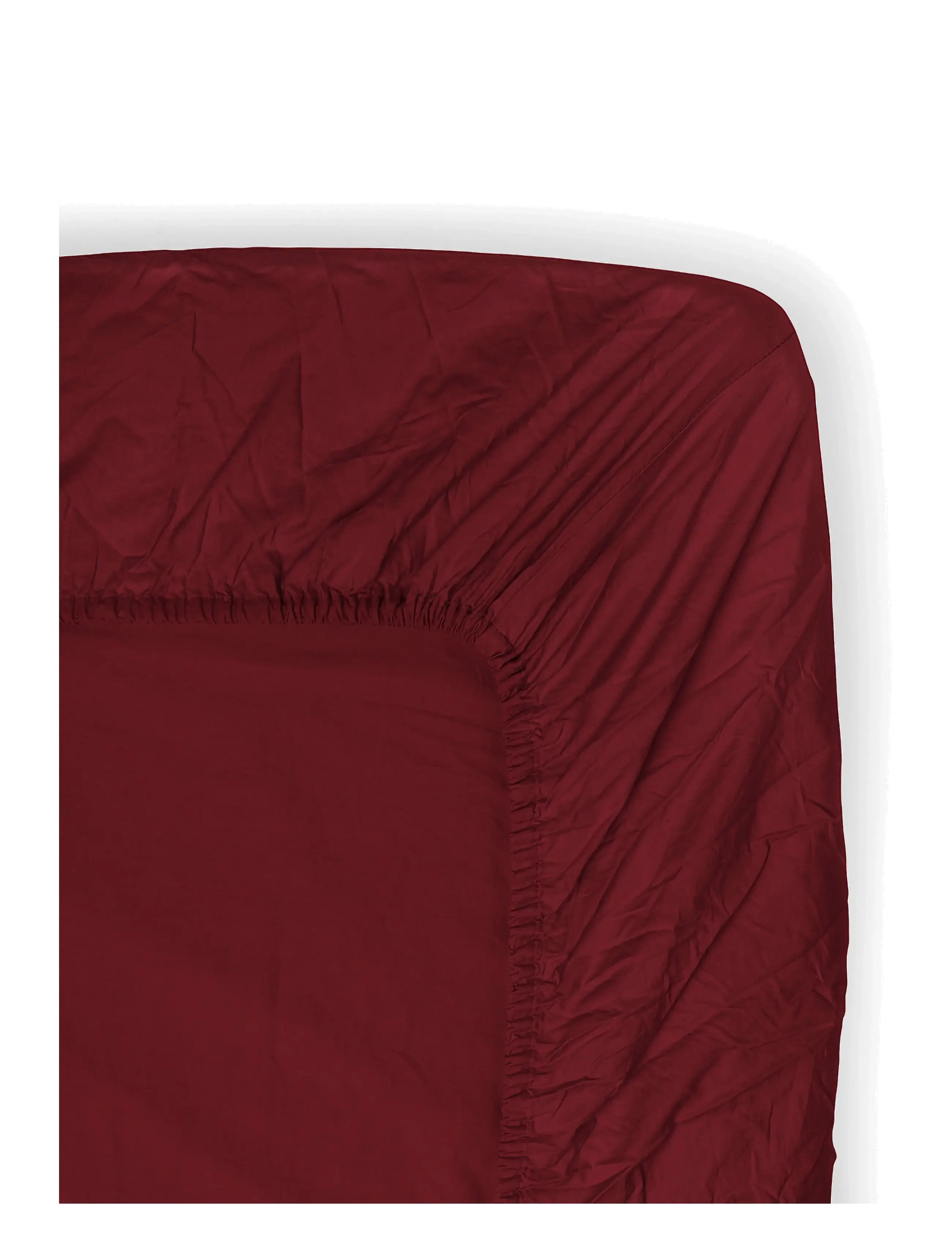 Midnatt Fitted sheet Cherry - Bed sheets - RED / burgundy