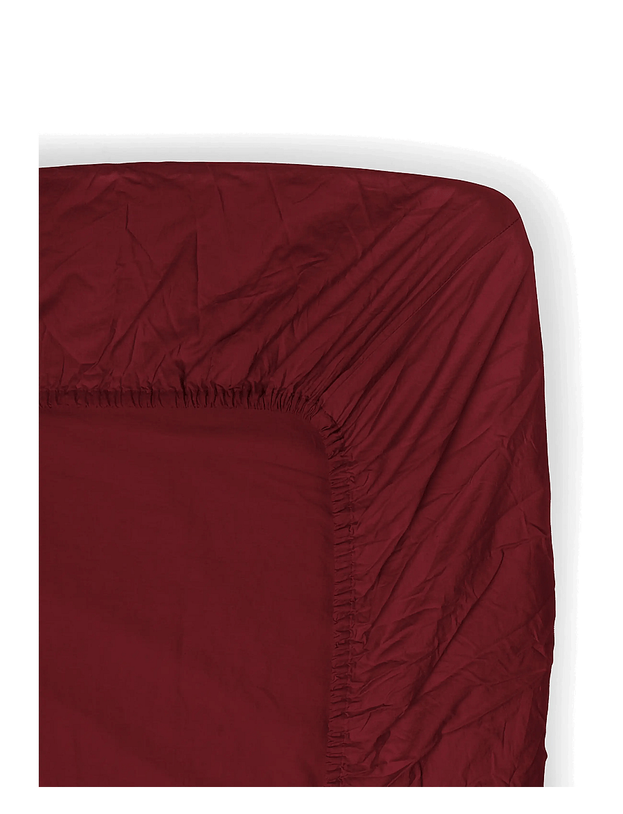 Midnatt - Fitted sheet Cherry - red - 1