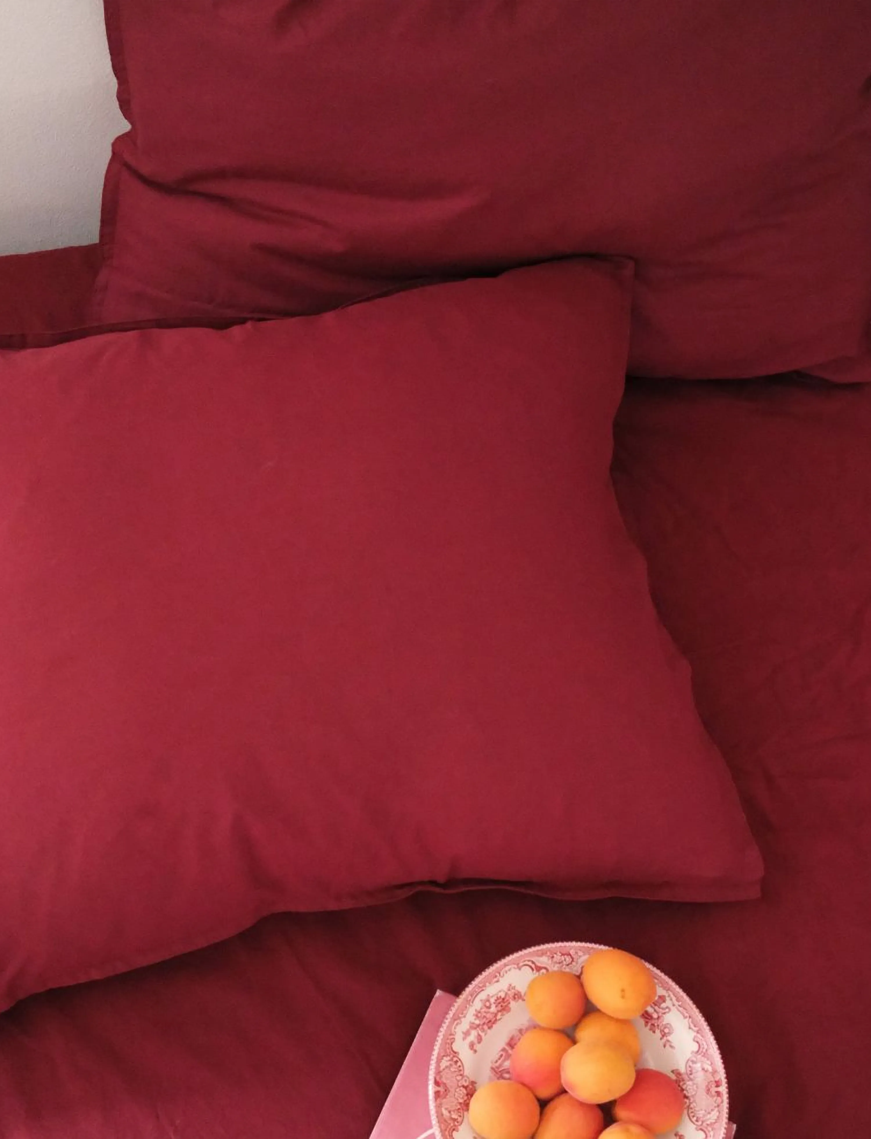 Midnatt - Pillow cover Cherry - red - 3