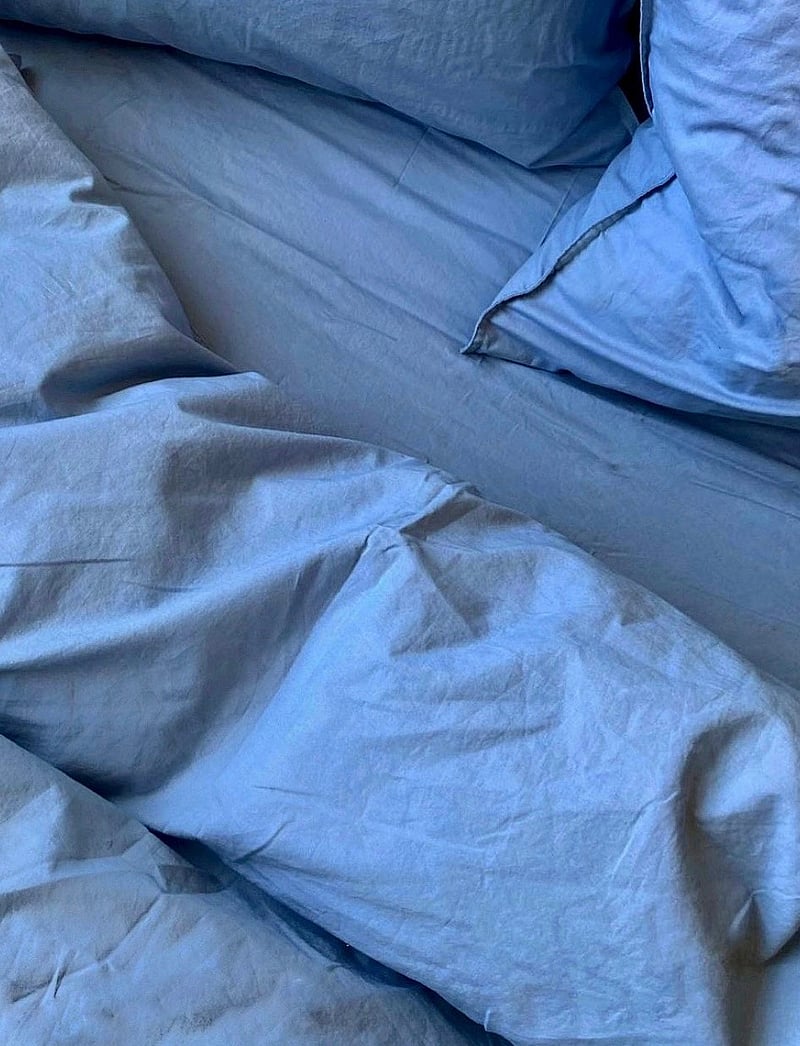 Midnatt - Fitted sheet Lake - voodilinad - blue - 1