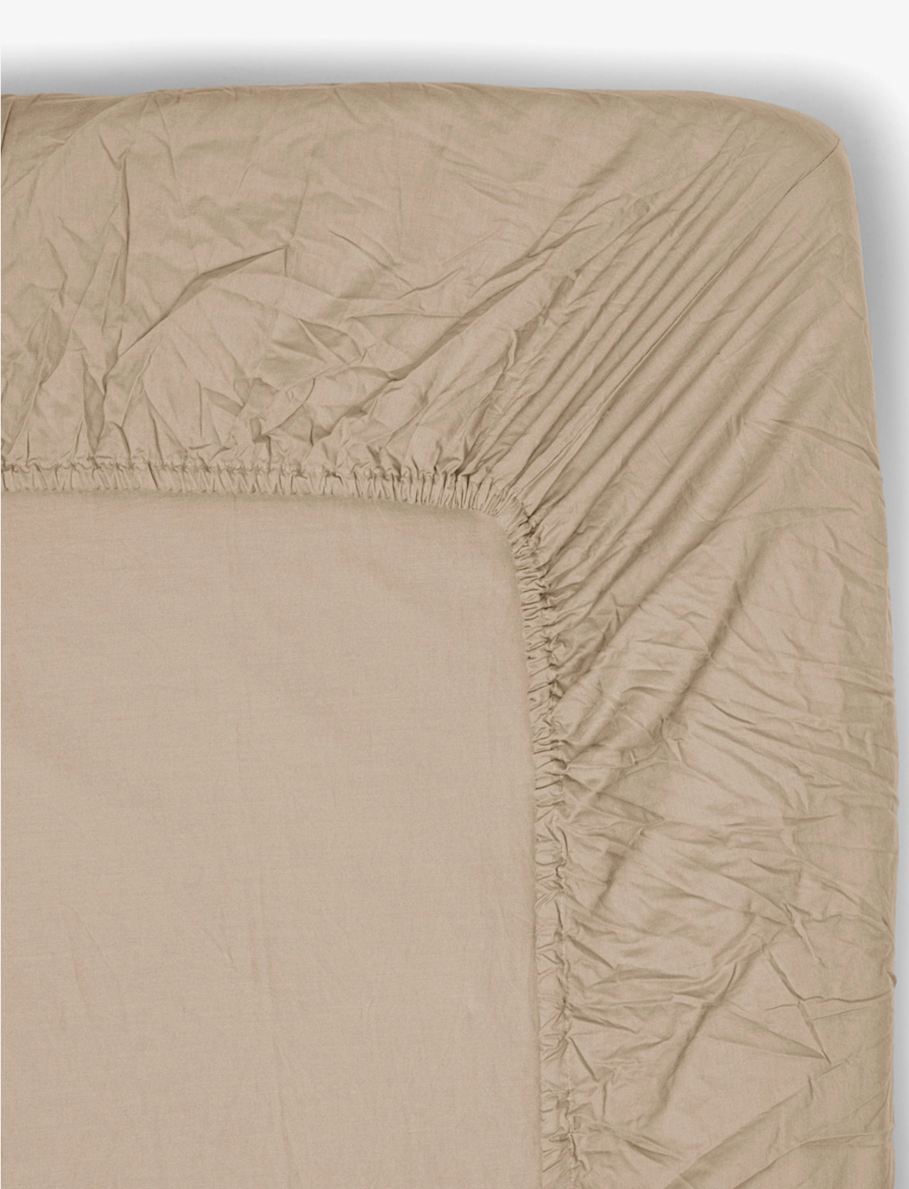 Midnatt Stræklagen Hassel, Lagen, Beige, Str: 160X200CM