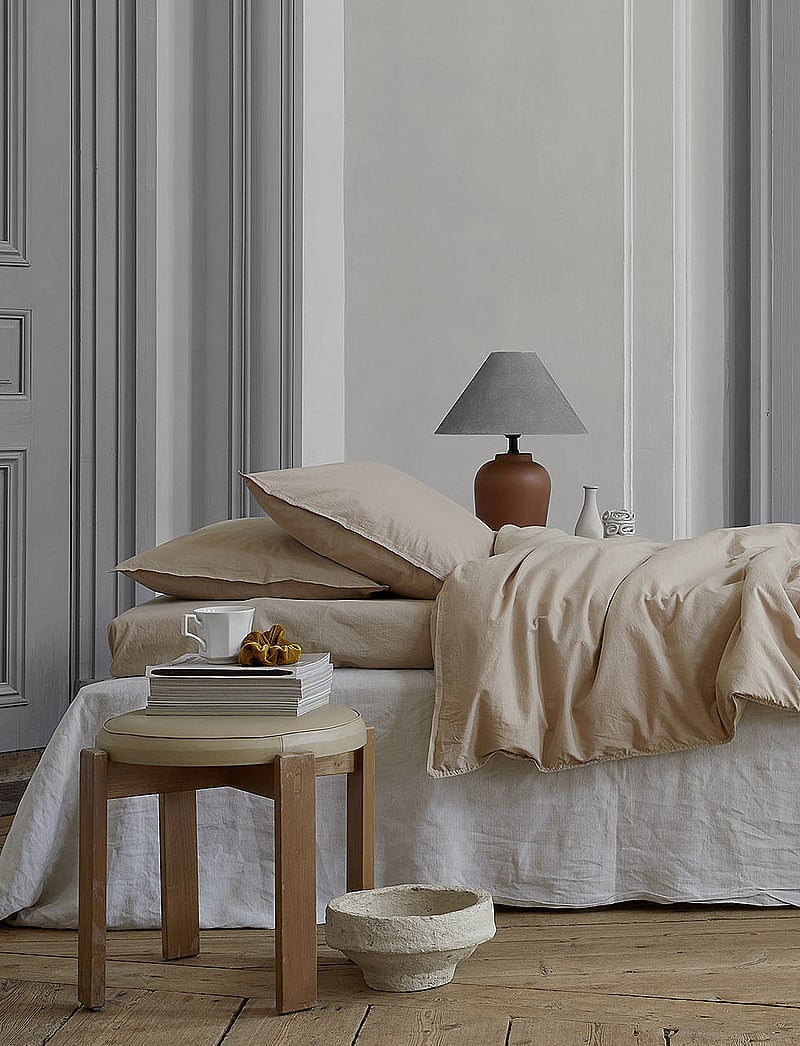 Midnatt - Fitted sheet Hassel - geschenke unter 50€ - beige brown nougat - 2