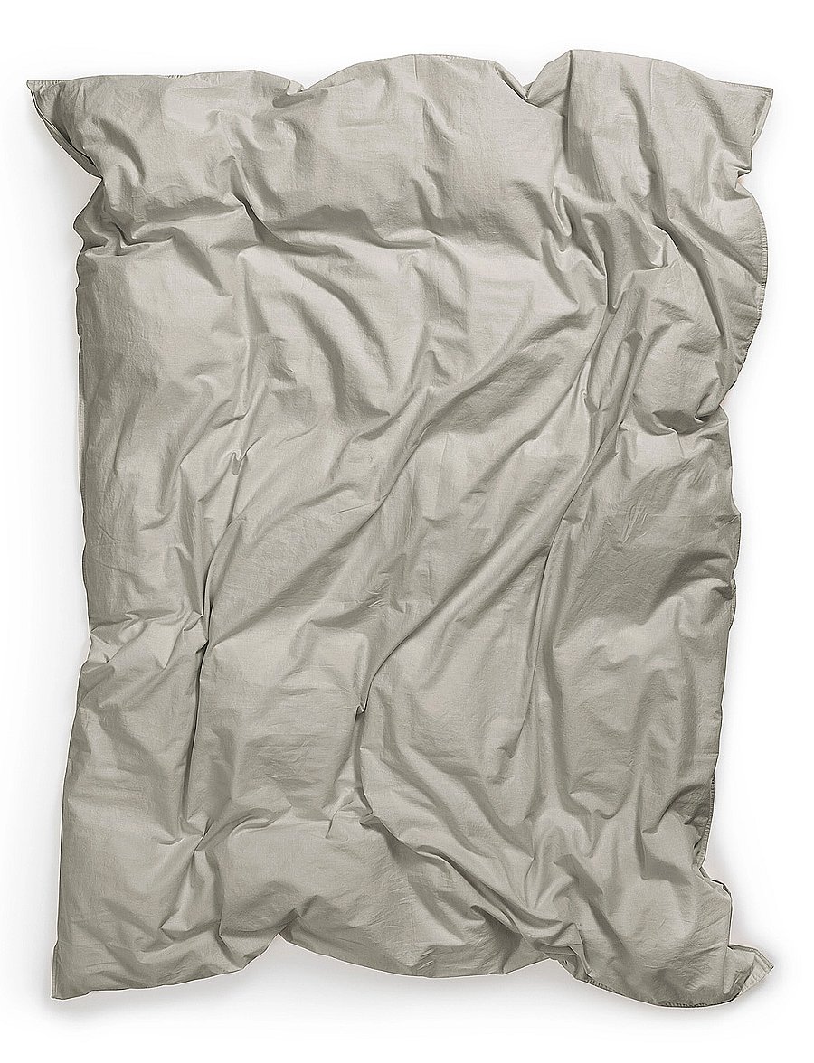 Midnatt - Duvet cover Pebble - bettbezüge - grey - 0