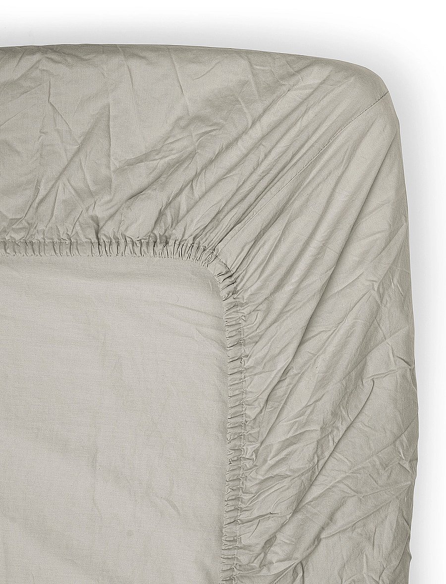 Midnatt - Fitted sheet Pebble - die niedrigsten preise - grey - 0
