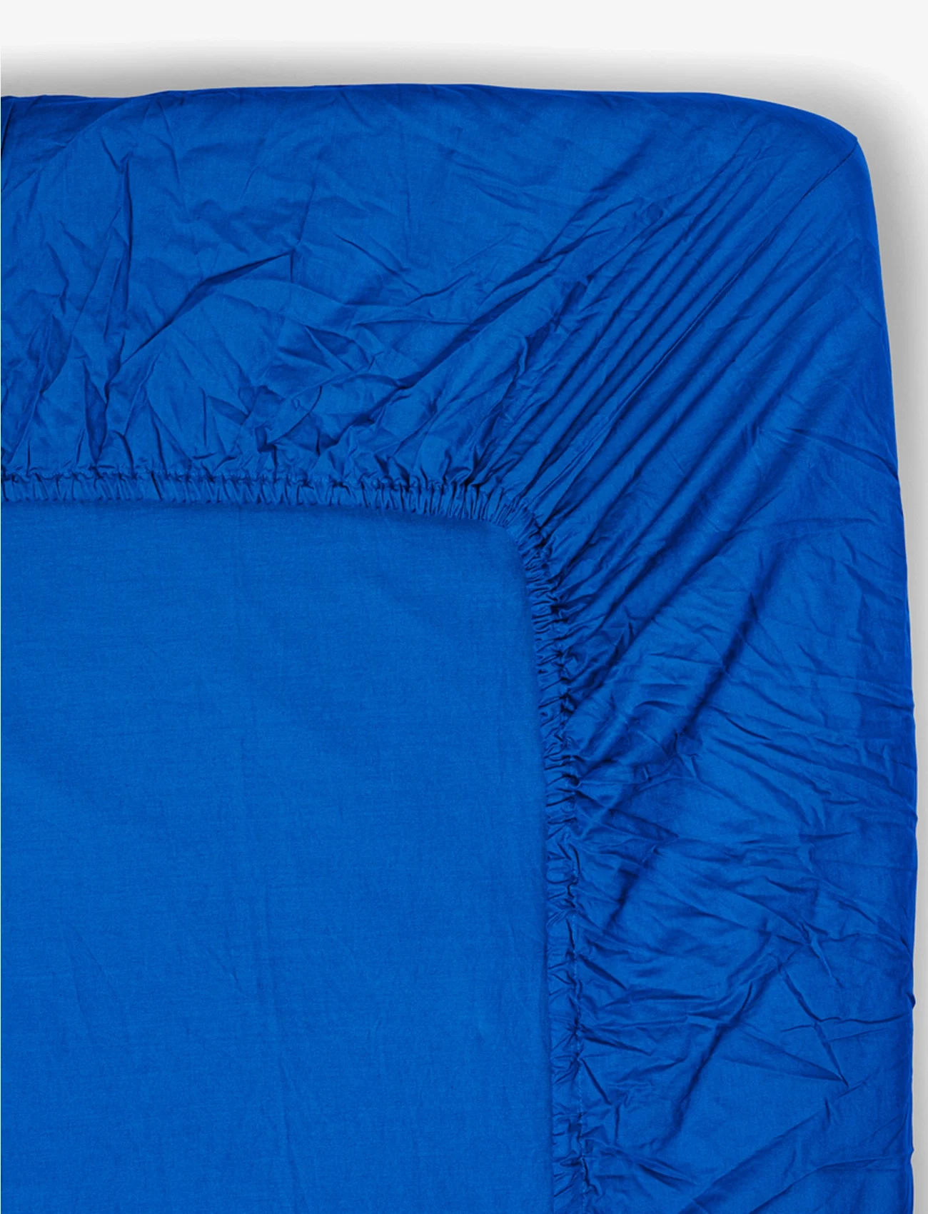 Midnatt - Fitted sheet Siesta - lagner - cobalt blue - 0