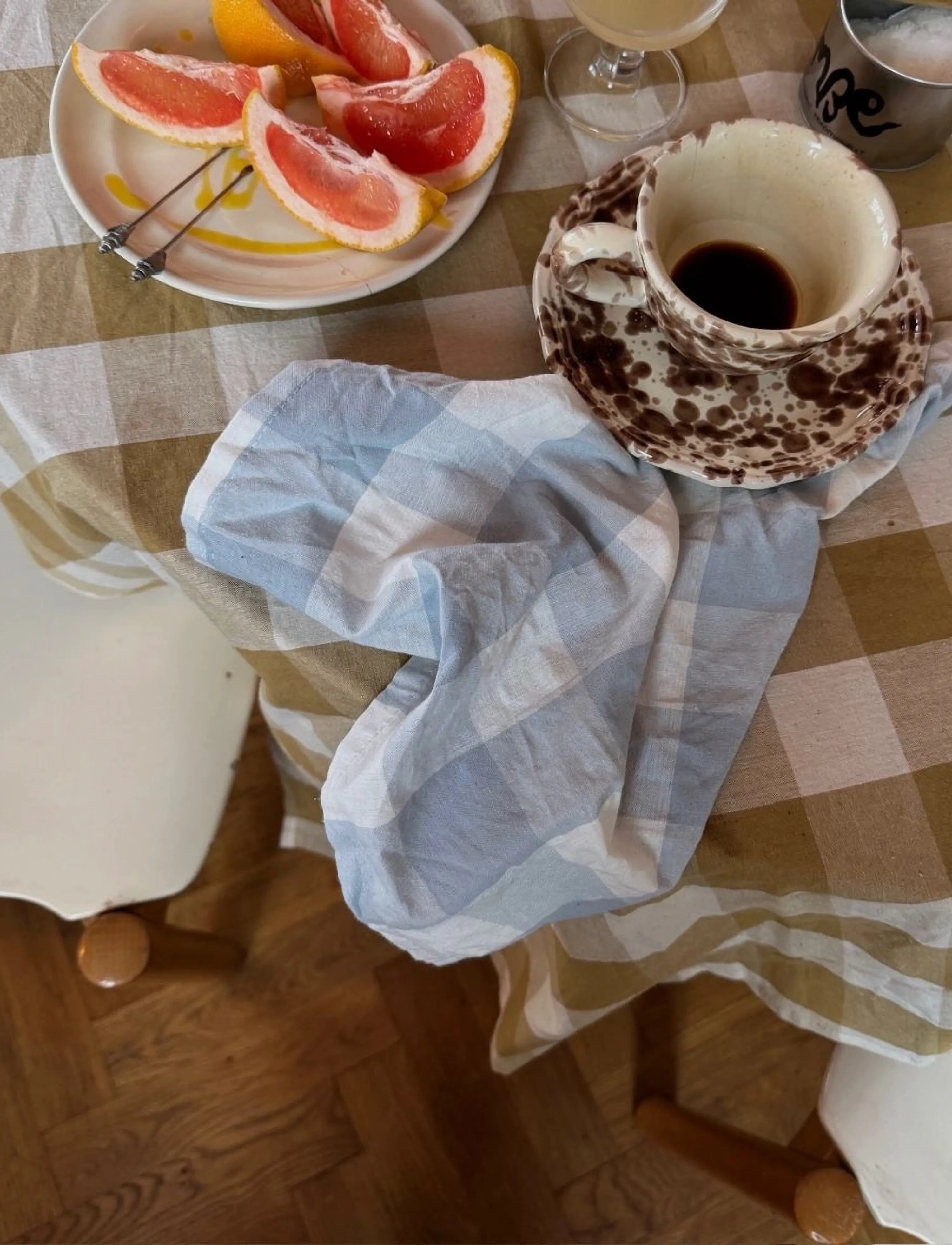Midnatt - Napkins 4-pack Bluey - serwetki materiałowe - blue - 3