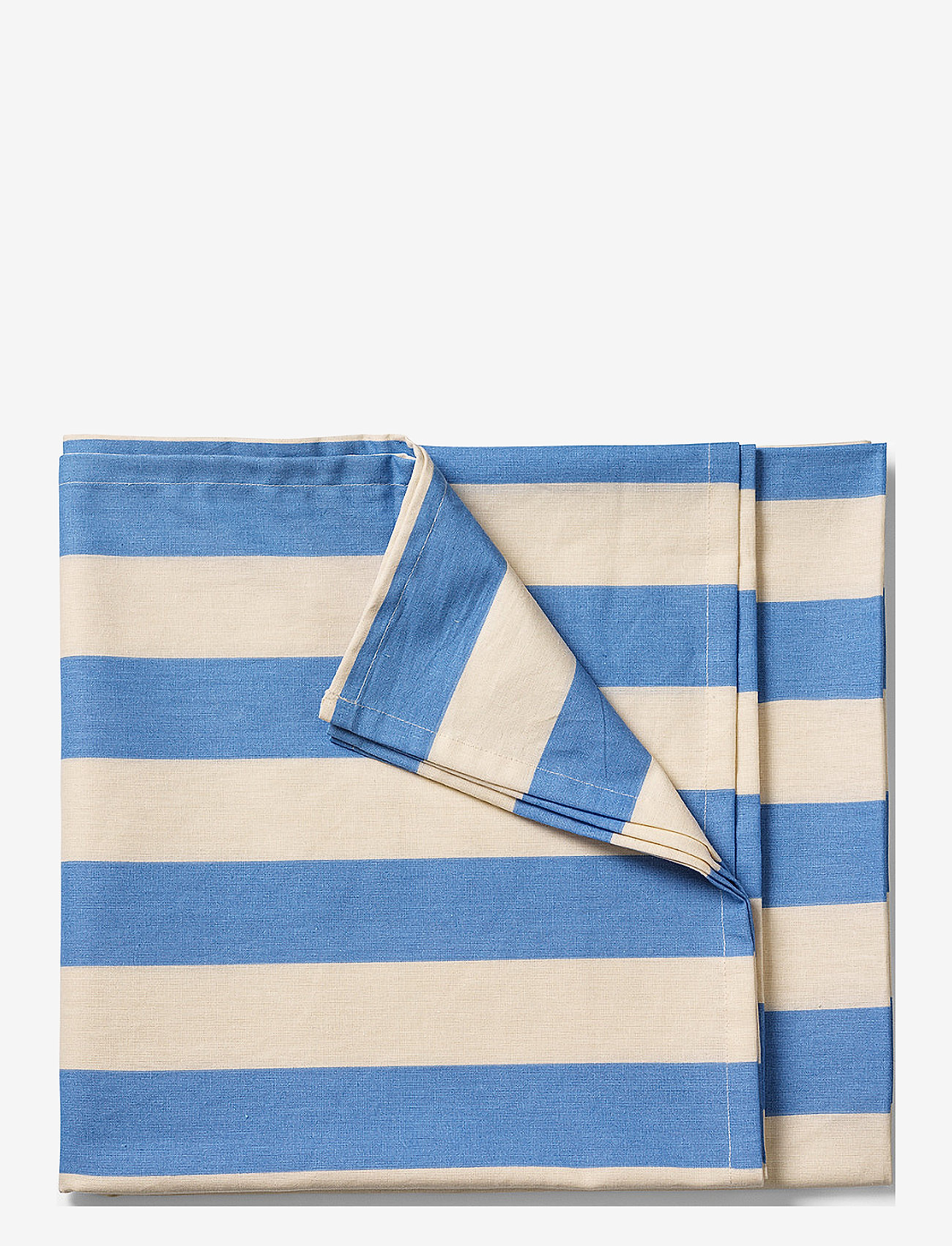 Midnatt - Tablecloth Franka - laveste priser - peach and blue - 0