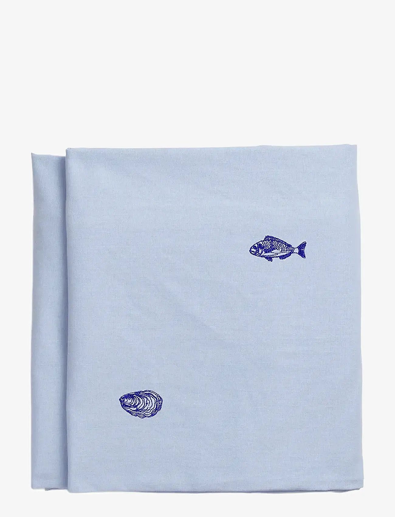 Midnatt - Tablecloth Josefin La mer - køb efter pris - light blue - 0