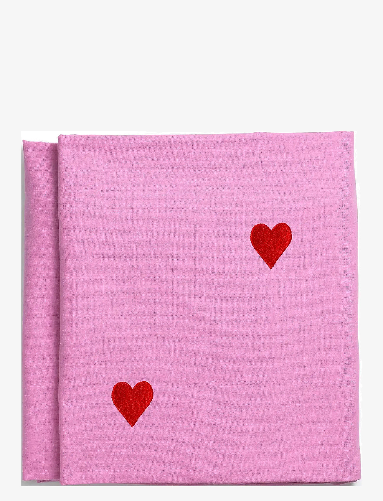 Midnatt - Tablecloth Pink Hearts - shop by price - pink - 0