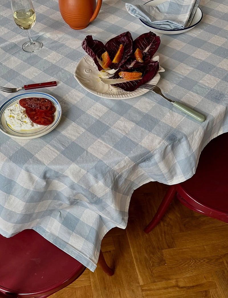Midnatt - Tablecloth Bluey - laudlinad - blue - 2