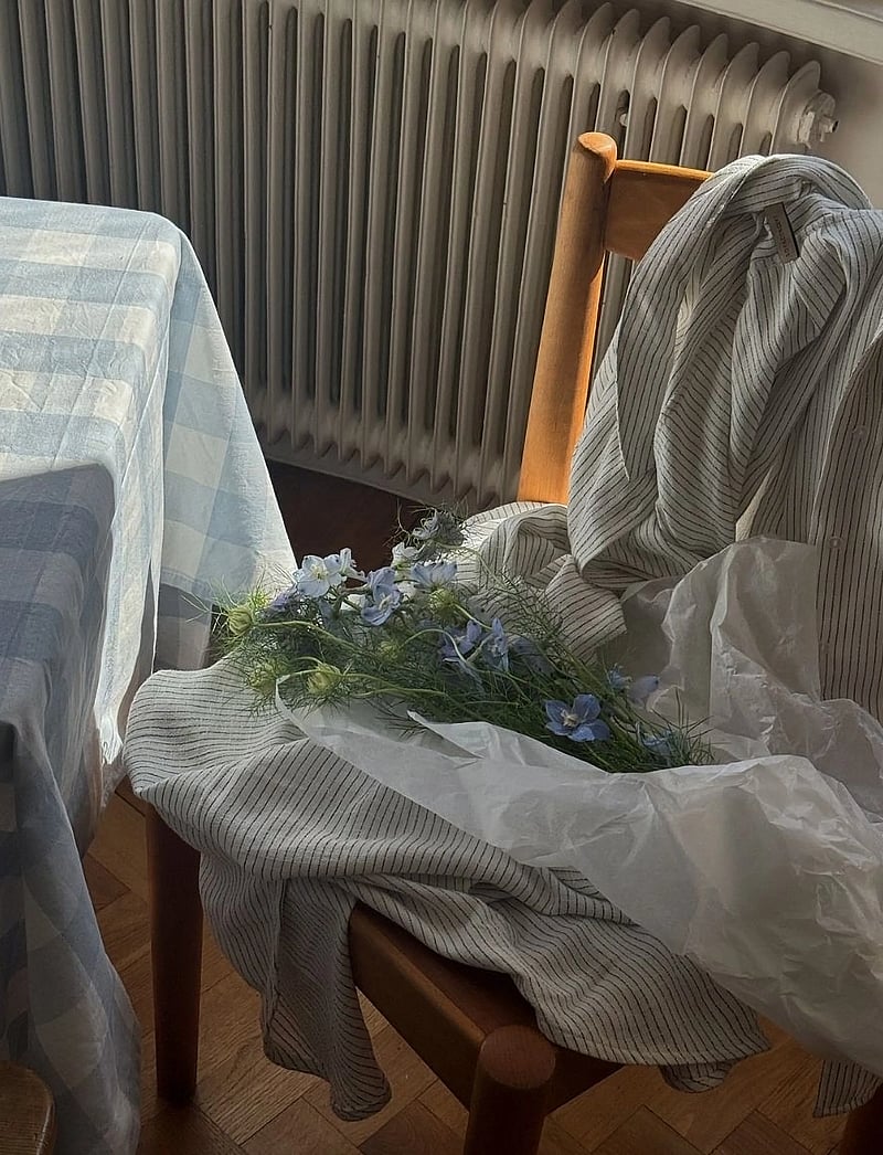 Midnatt - Tablecloth Bluey - laudlinad - blue - 4