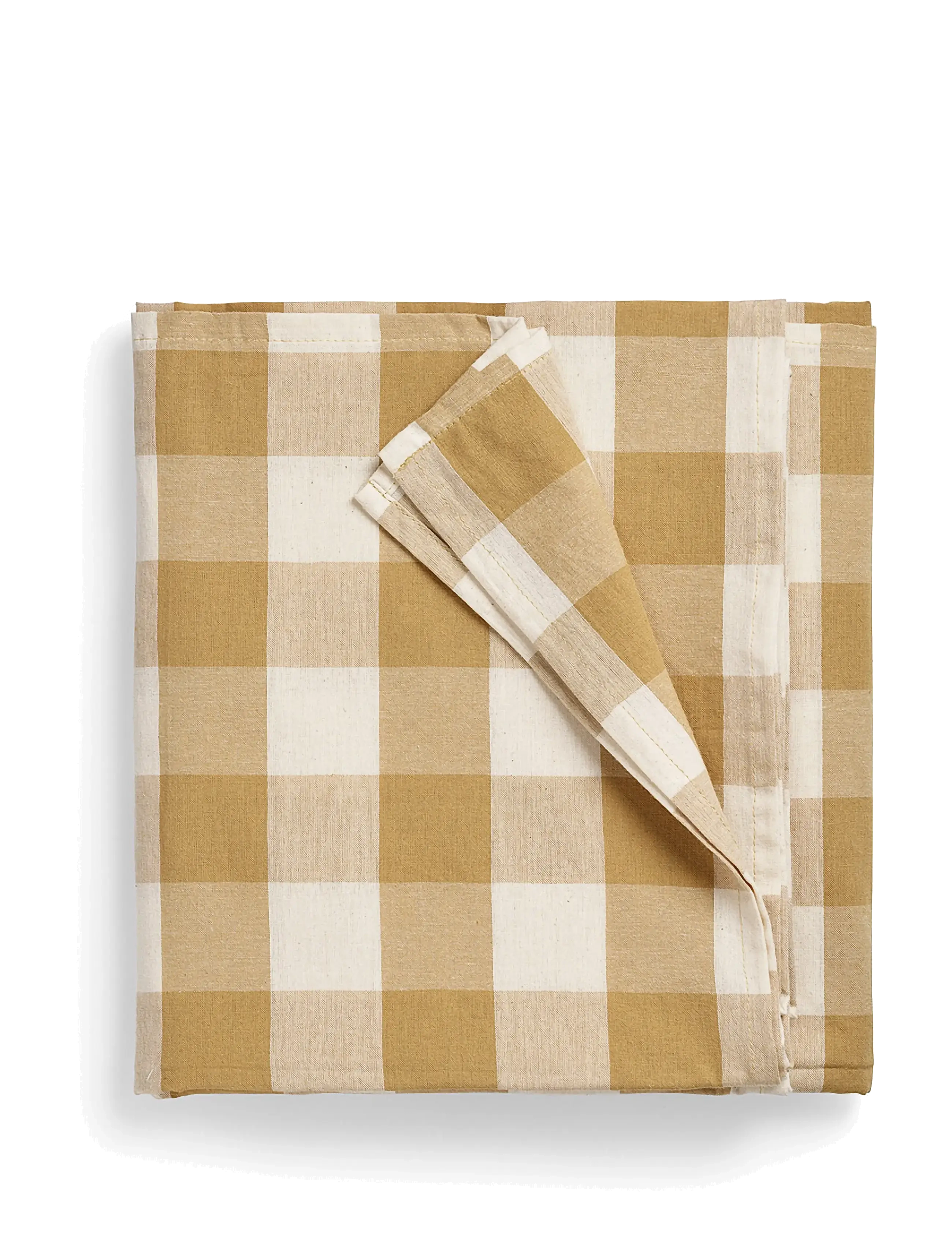 Midnatt Tablecloth Ruth, Dug og bordløber, Gul, Str: 250X145CM