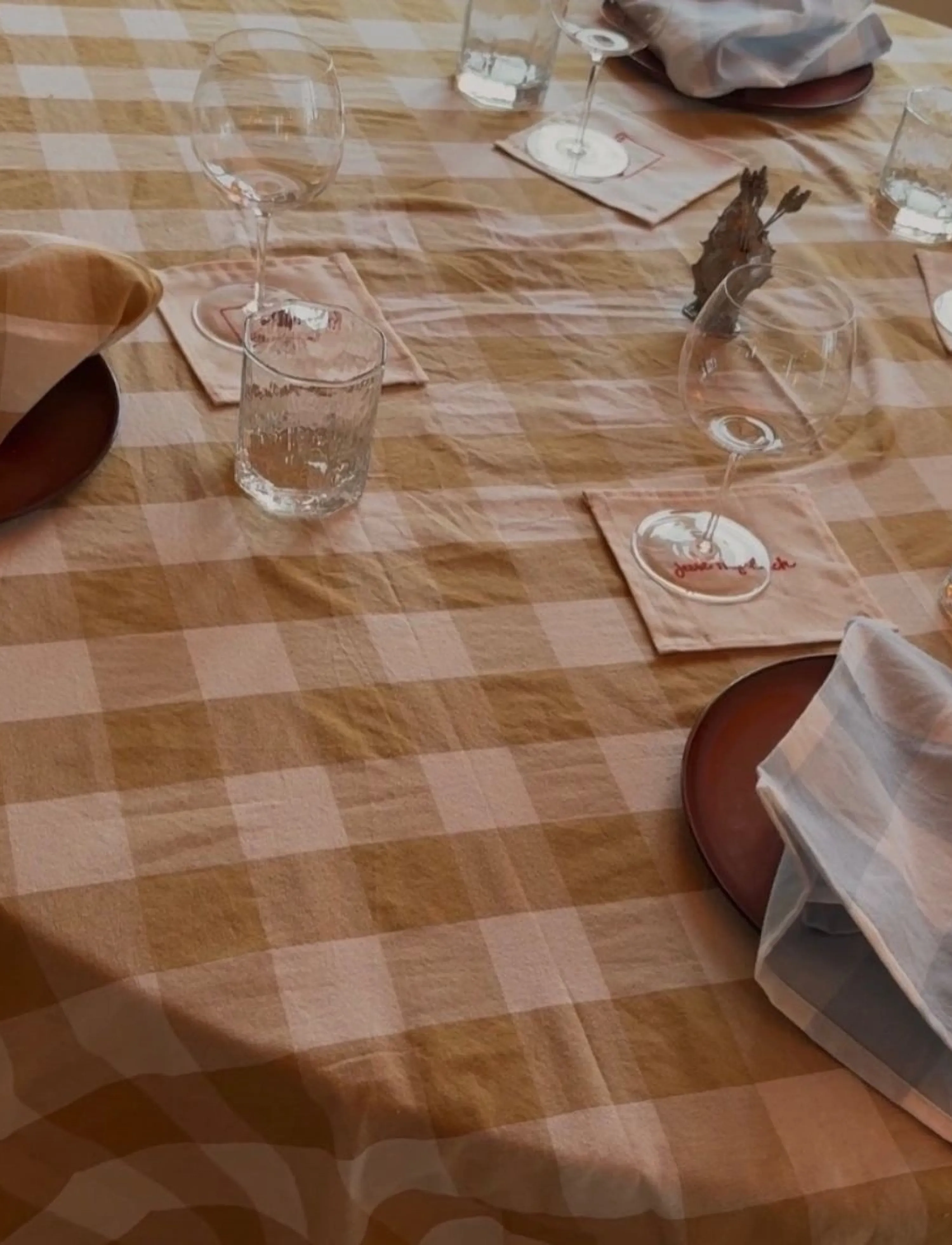 Midnatt - Tablecloth Ruth - pöytäliinat & kaitaliinat - yellow - 3