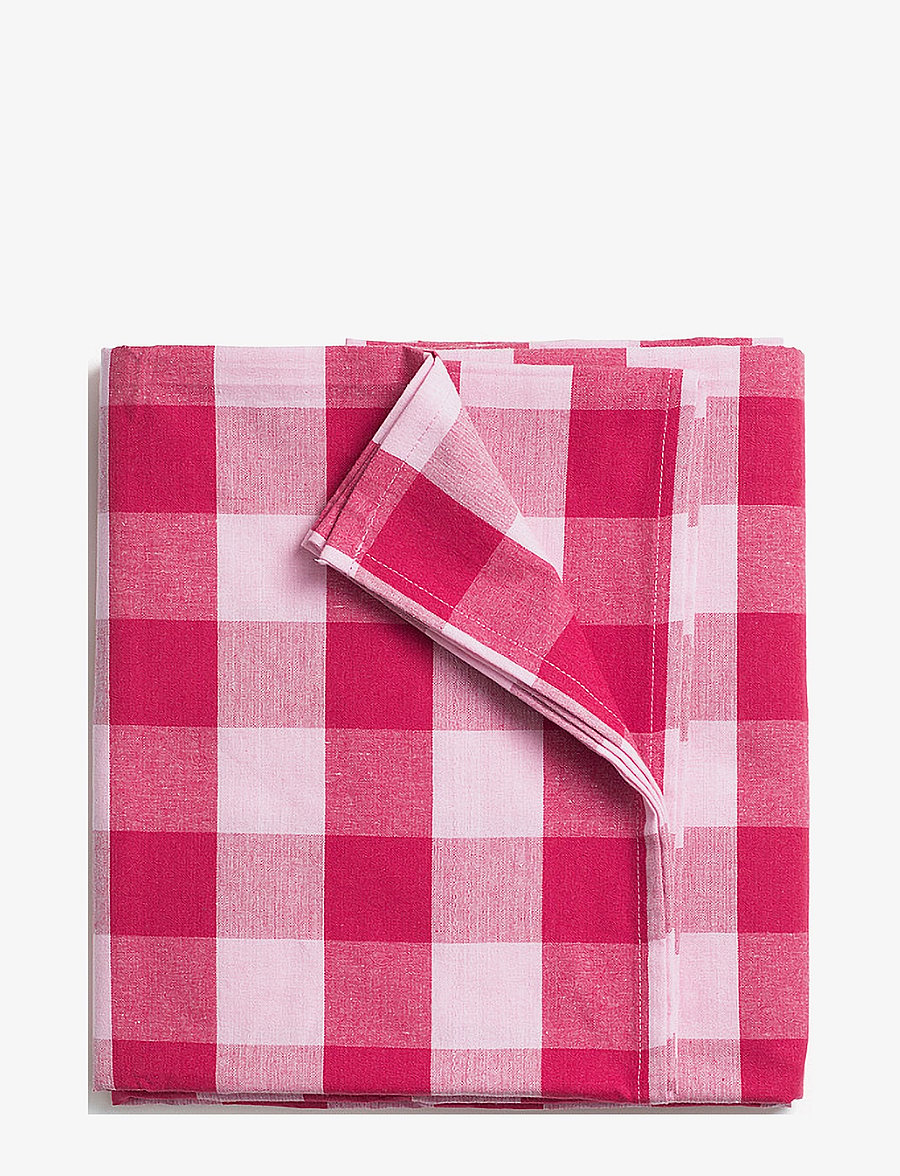 Midnatt - Tablecloth Paola - laudlinad - red and pink - 0