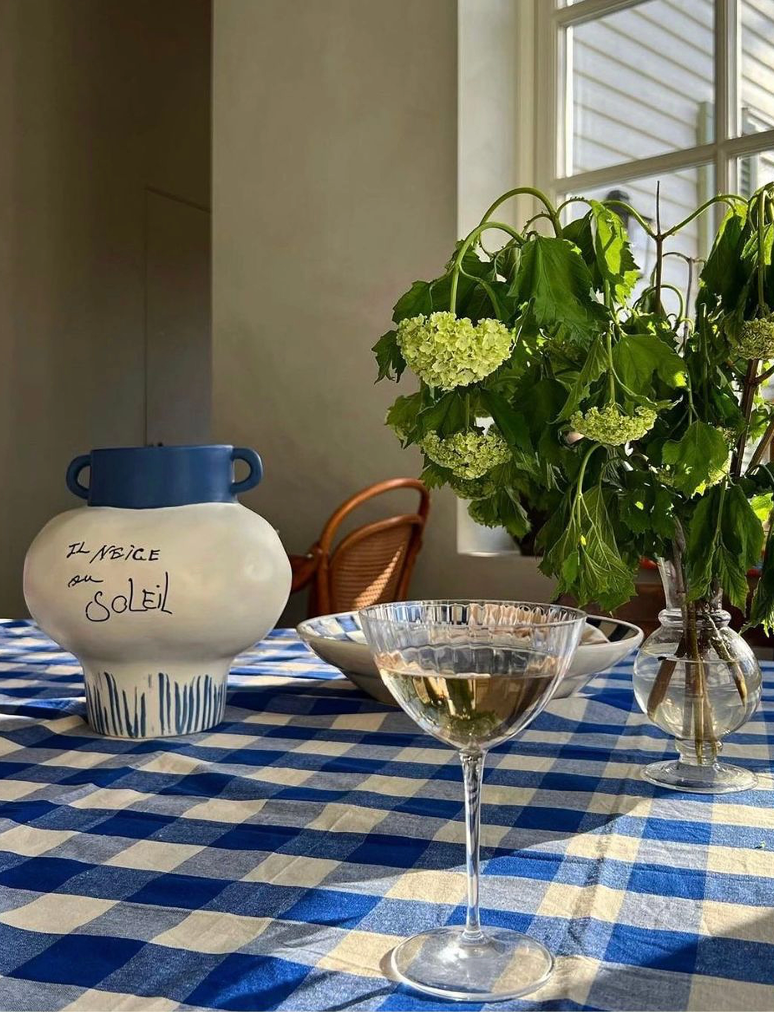 Midnatt - Tablecloth Bell - duker & løpere - blue - 2