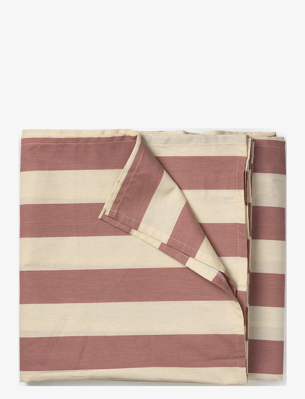 Midnatt - Tablecloth Irene - laudlinad - terracotta and light yellow - 0