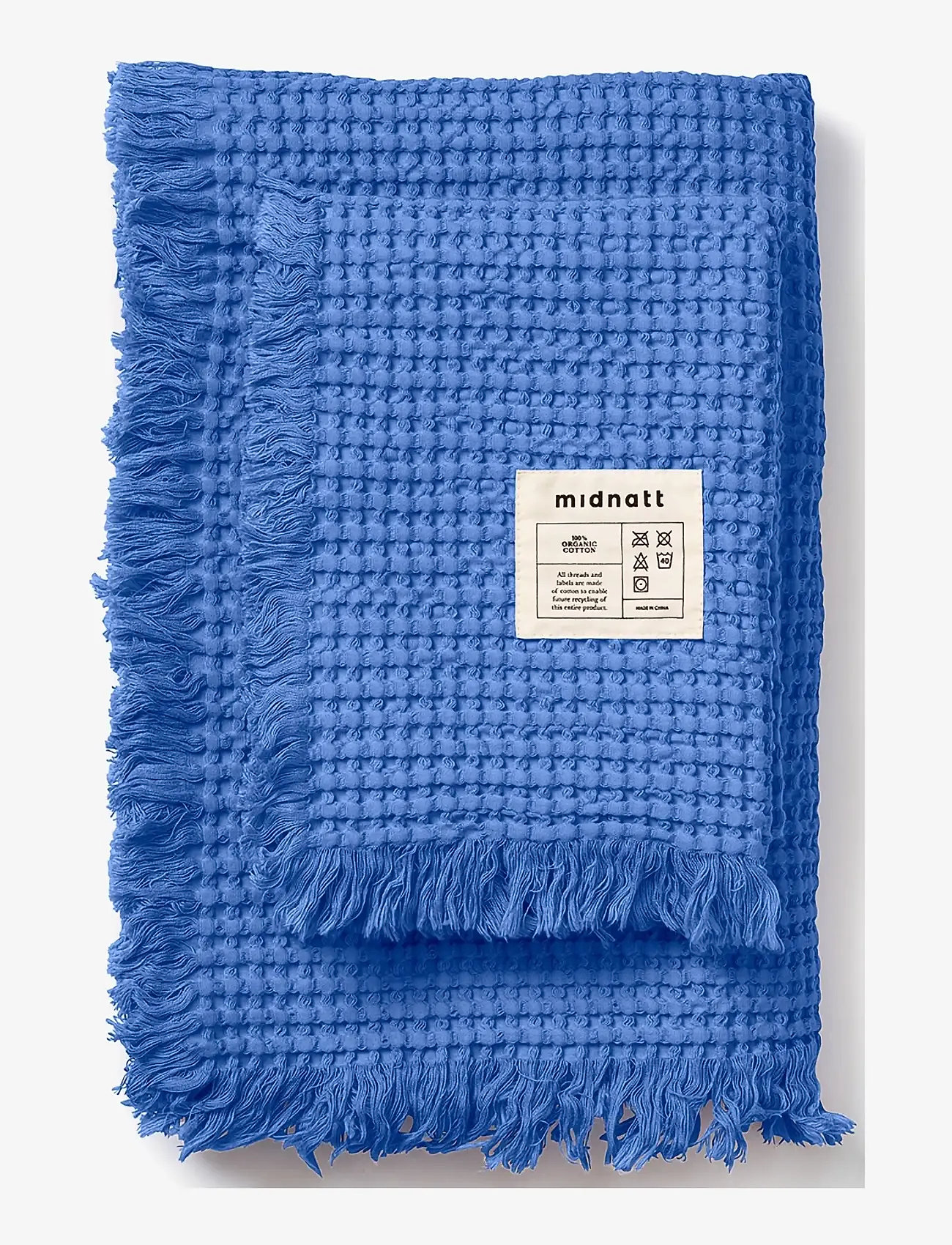 Midnatt - Waffle towel Cielo - pyyhkeet - blue - 1