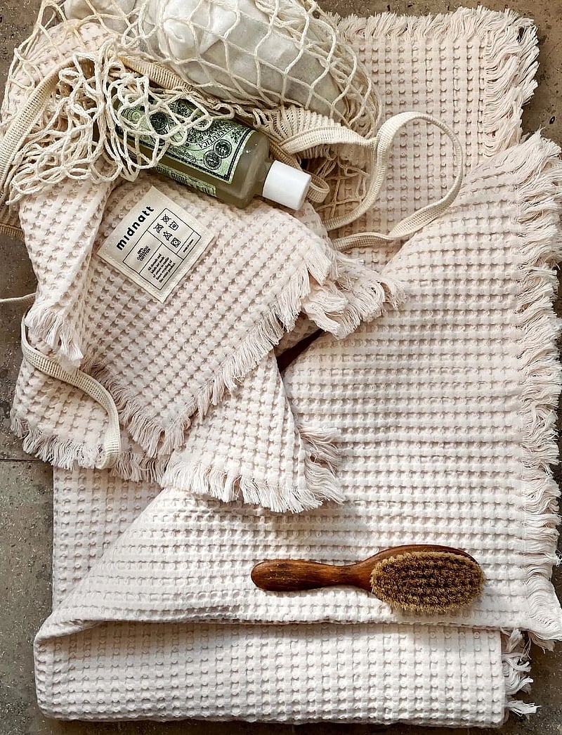 Midnatt - Waffle towel Perlino - rätikud - white - 3