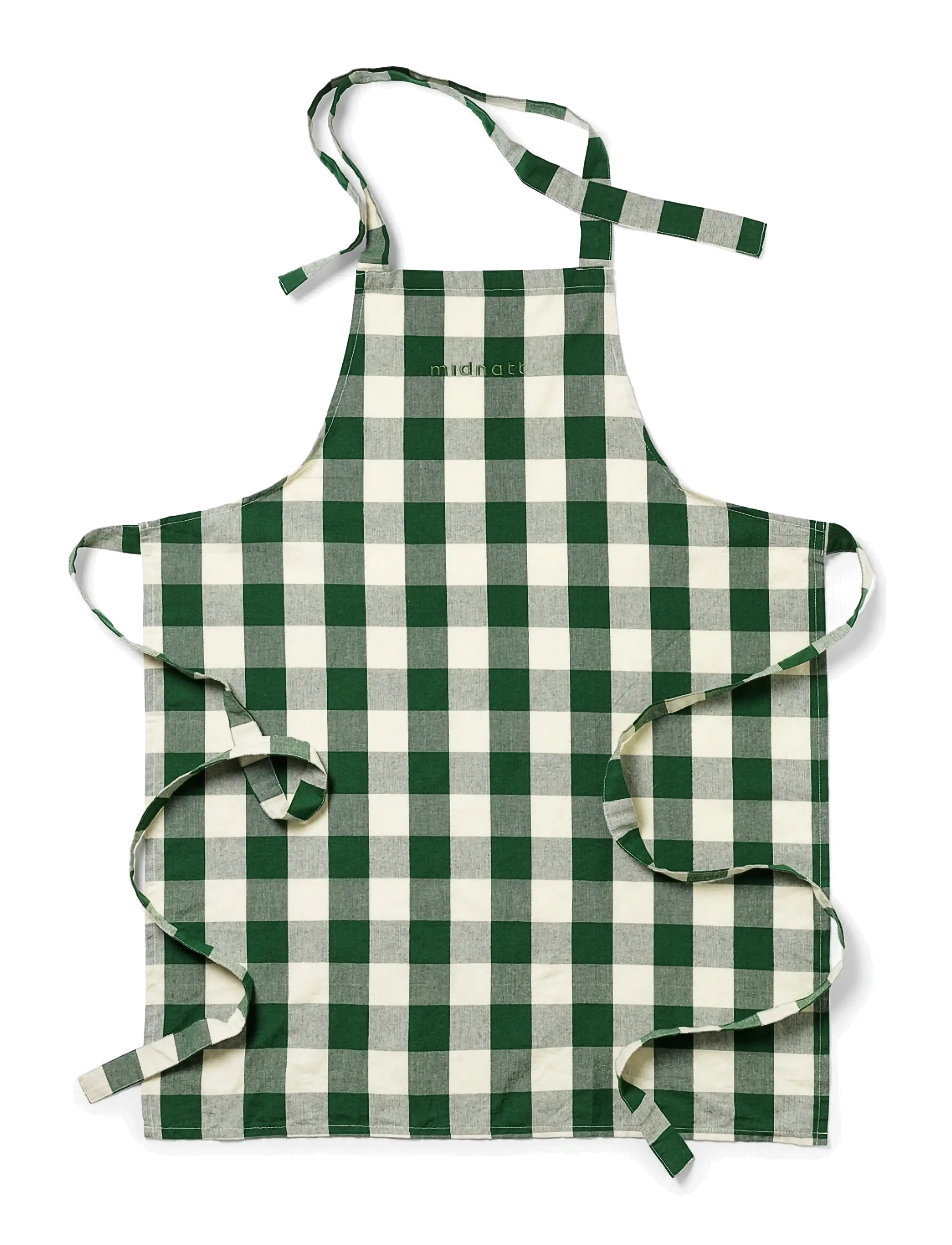 Midnatt Forklæde Elsa, 58X80, Green, Køkkentekstiler > Forklæder, Unisex