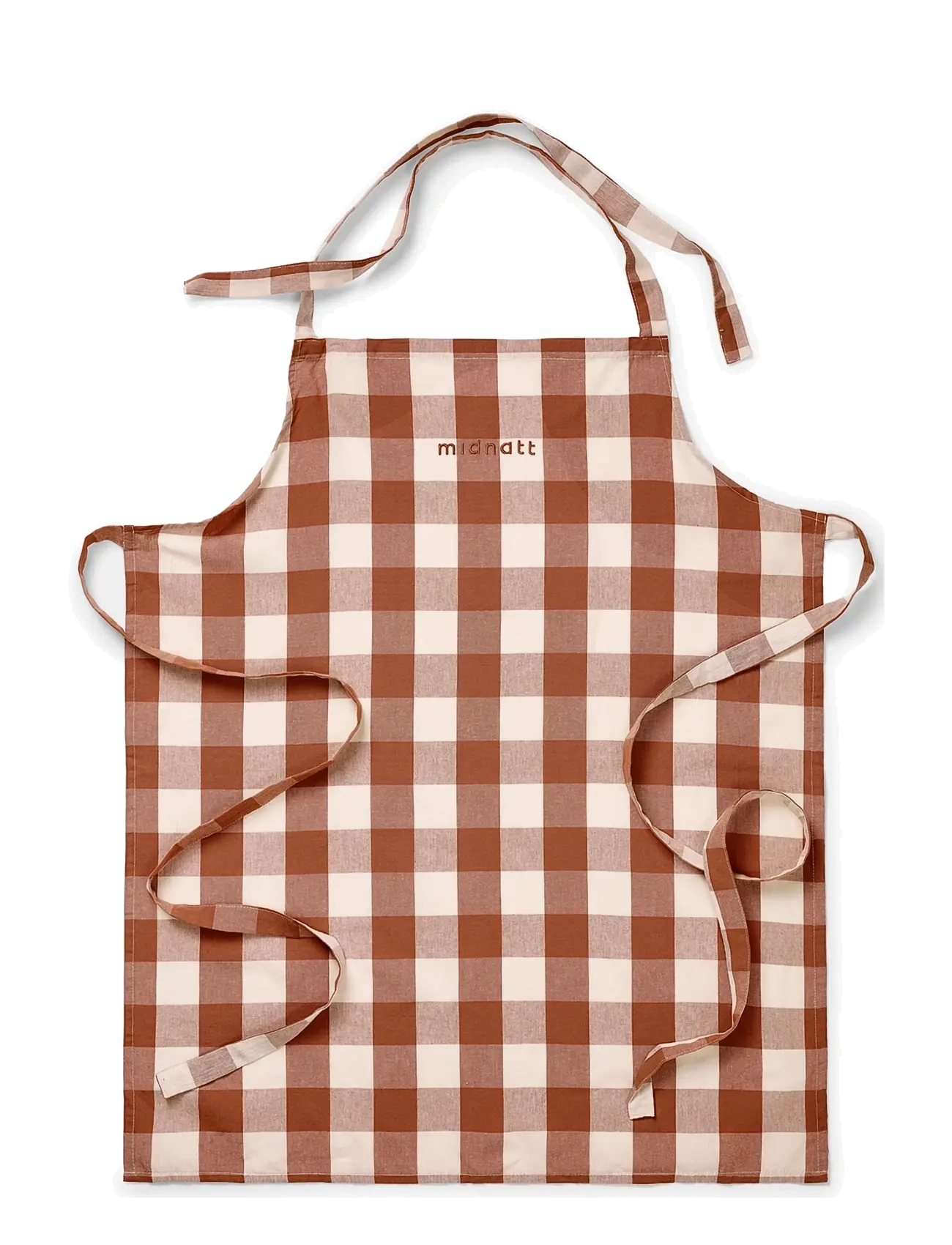 MIDNATT Forklæde Bertel Braun - 58X80 - Unisex