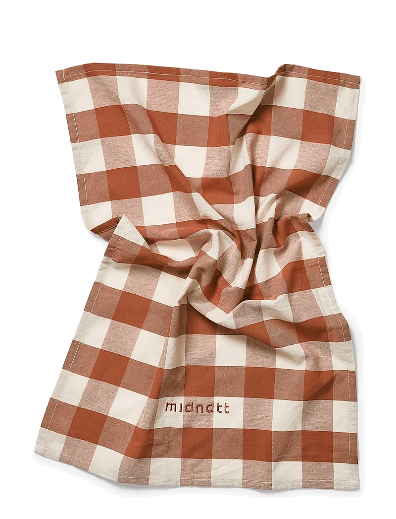 Midnatt - Tea towel Bertel - köögirätikud - apricot - 1