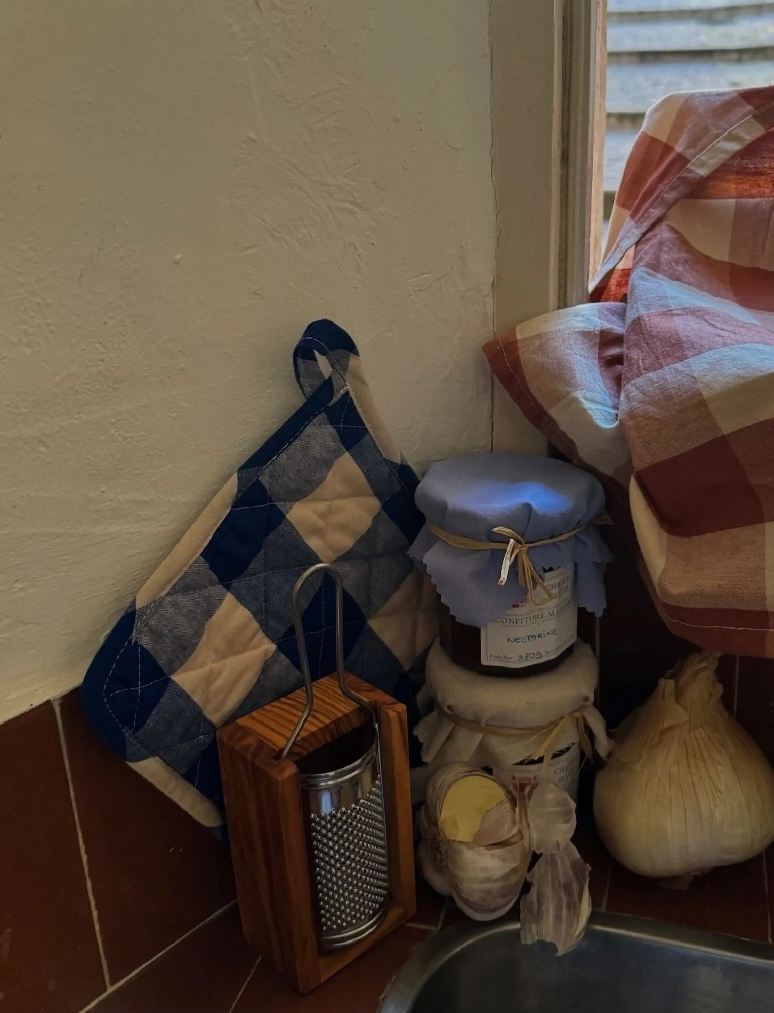 Midnatt Grydelap Bell, 20X20 cm, Kitchen Textiles, Blau - Oven Mitts & Gloves, Homeware