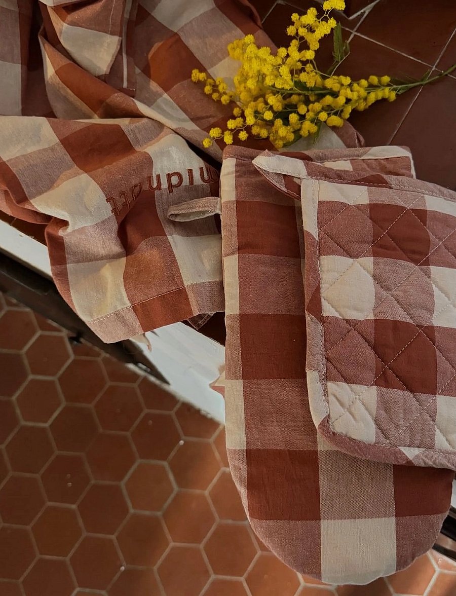 Midnatt - Pot holder Bertel - ofenhandschuhe & topflappen - apricot - 2