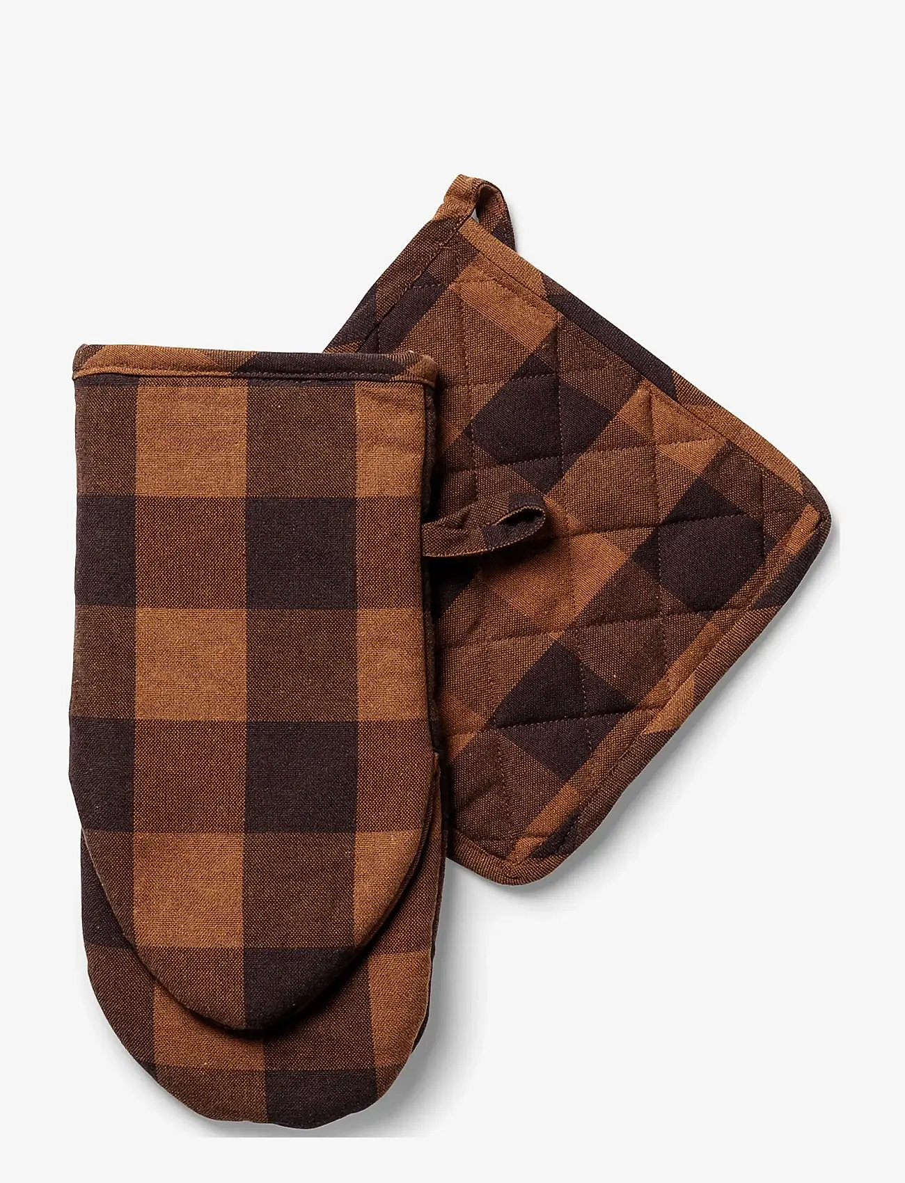 Midnatt - Grytvante brun - grytlappar & grytvantar - brown - 2