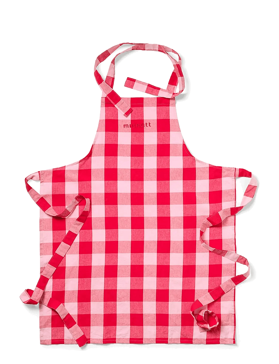 Midnatt - Apron Paola - põlled - red&pink - 1