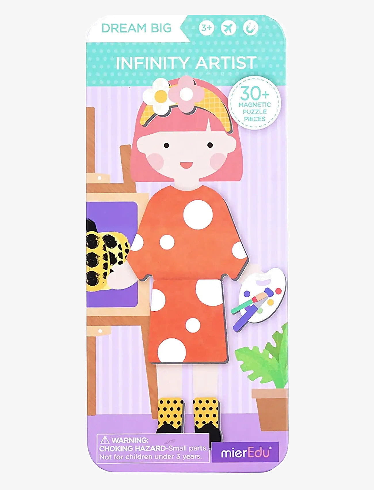 mierEdu - Magnetic Hero Box - Infinite Artists - kreasæt - red - 1