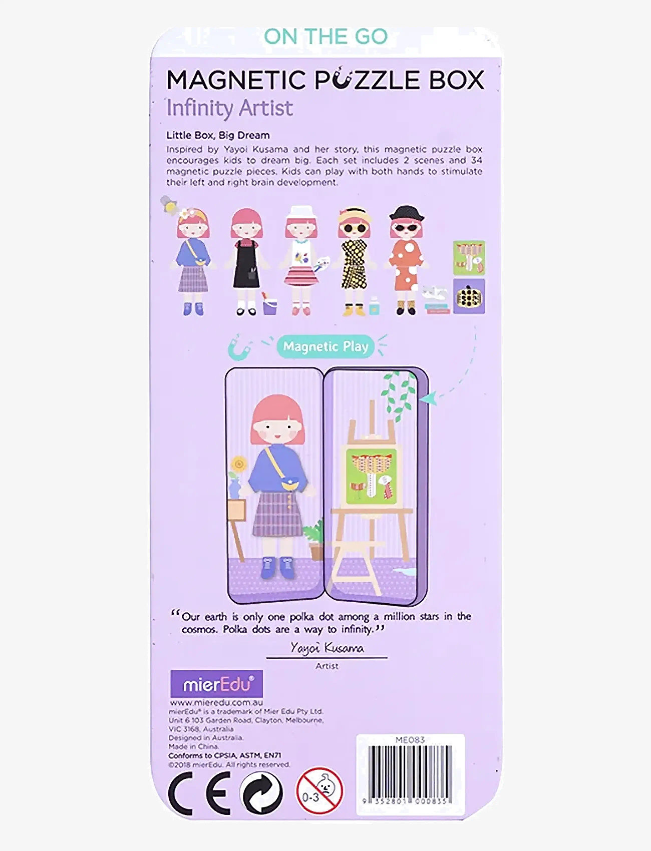 mierEdu - Magnetic Hero Box - Infinite Artists - kreasæt - red - 3