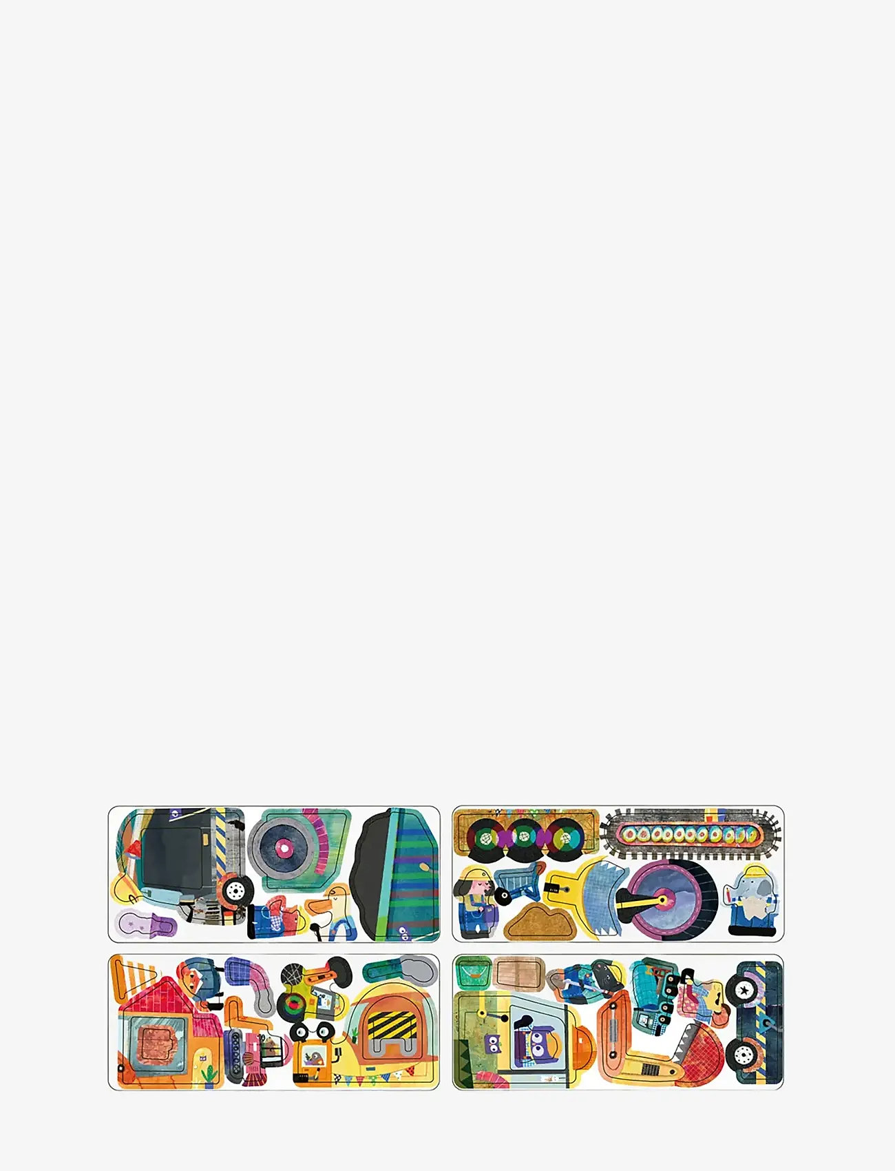 mierEdu - Magnetic Travel Box - Construction Site - pysselset - yellow - 3