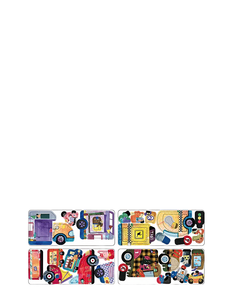 mierEdu - Magnetic Travel Box - Cars - bastelset - green - 3